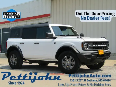 White 2025 Ford Bronco Big Bend for sale in Bethany, MO