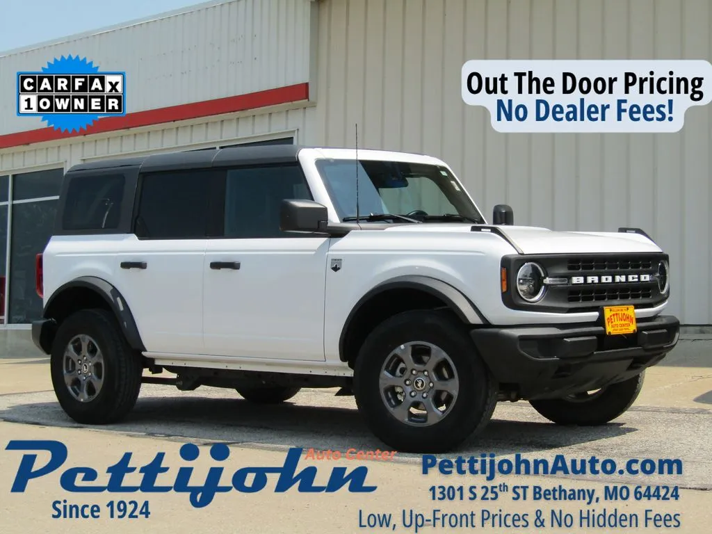 White 2025 Ford Bronco Big Bend for sale in Bethany, MO