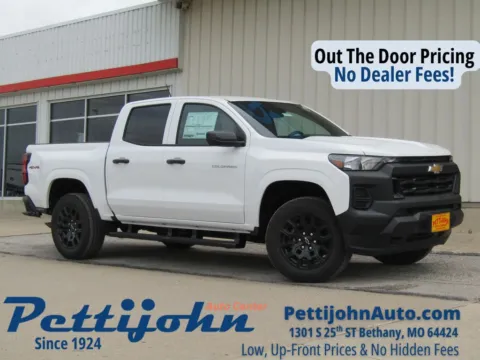 White 2026 Chevrolet Colorado Work Truck for sale in Bethany, MO