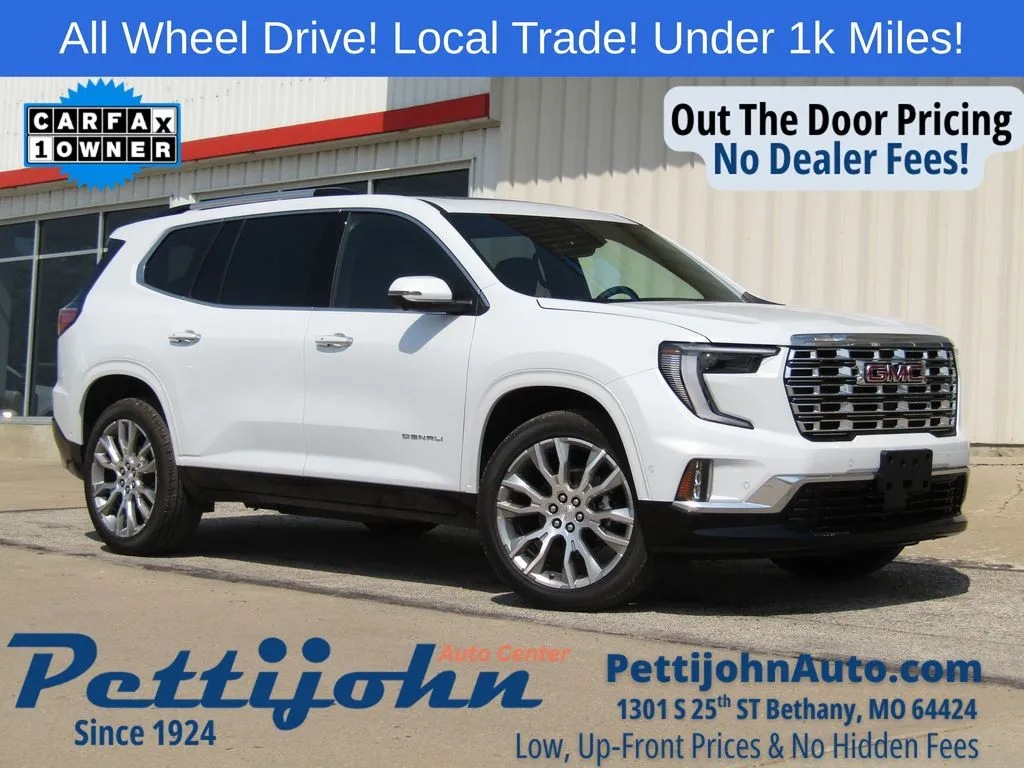 Used 2026 GMC Acadia Denali with VIN 1GKENRKSXTJ175112 for sale in Kansas City