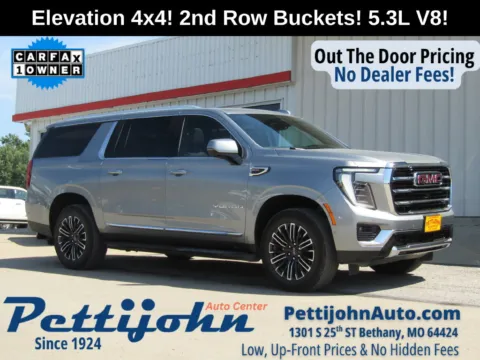 Gray 2025 GMC Yukon XL Elevation for sale in Bethany, MO