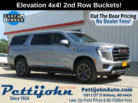 Gray 2025 GMC Yukon XL Elevation for sale in Bethany, MO