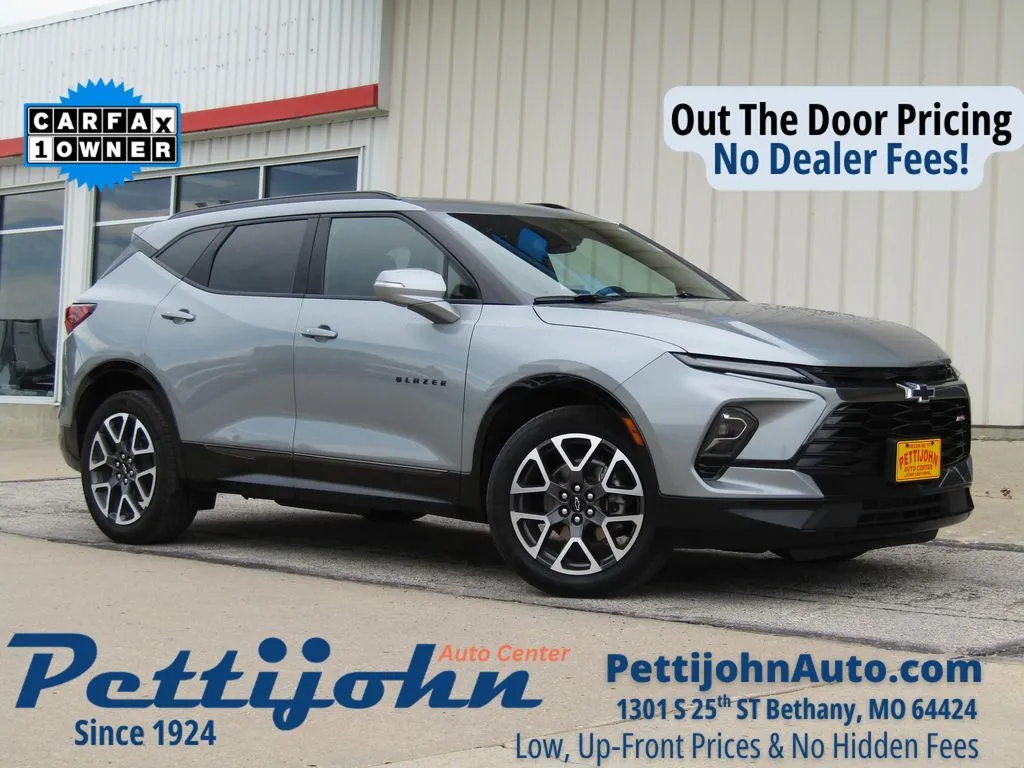 Used 2025 Chevrolet Blazer RS with VIN 3GNKBKRSXSS222230 for sale in Kansas City