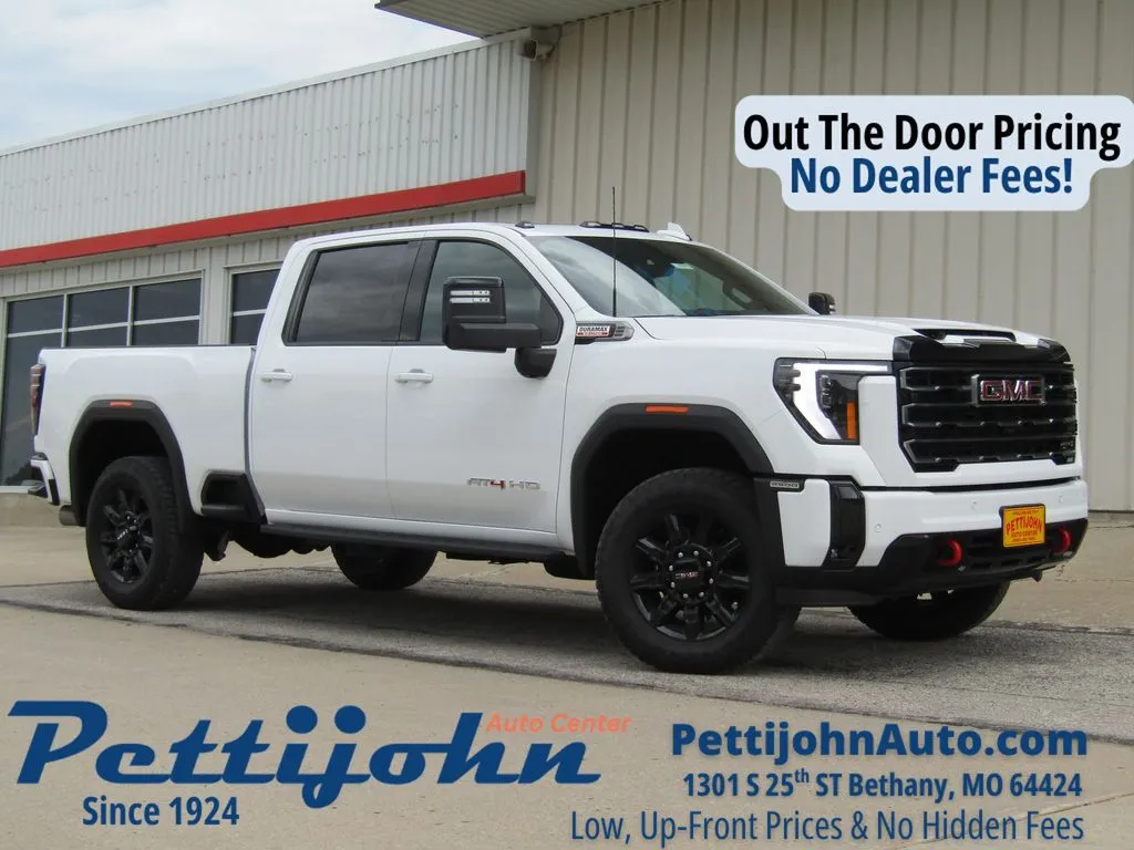 White 2026 GMC Sierra 2500 HD AT4 for sale in Bethany, MO