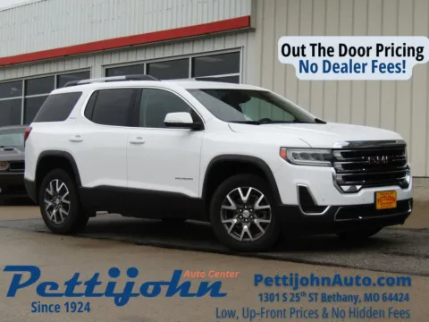 White 2022 GMC Acadia SLE for sale in Bethany, MO