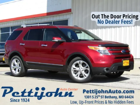 Red 2014 Ford Explorer Limited for sale in Bethany, MO