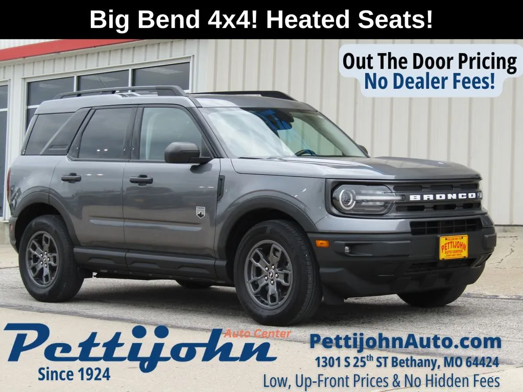 Used 2022 Ford Bronco Sport Big Bend with VIN 3FMCR9B63NRD06170 for sale in Kansas City