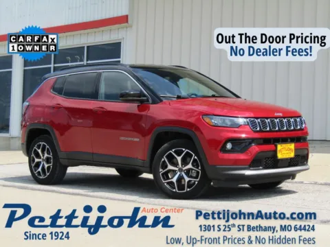 Red 2025 Jeep Compass Limited for sale in Bethany, MO