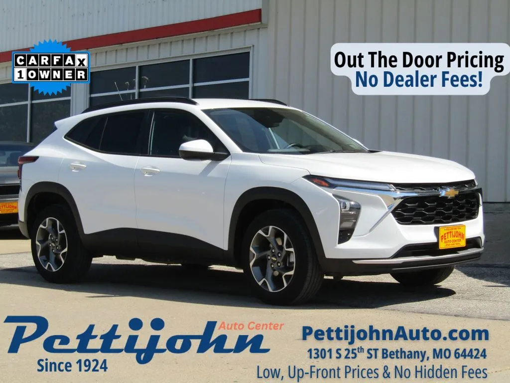 Used 2025 Chevrolet Trax LT with VIN KL77LHEP4SC234747 for sale in Kansas City