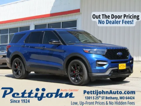 Blue 2022 Ford Explorer ST for sale in Bethany, MO