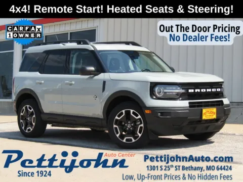 Gray 2023 Ford Bronco Sport Outer Banks for sale in Bethany, MO