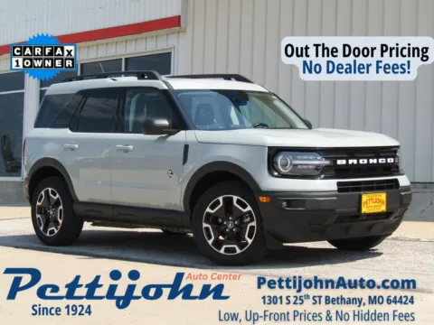 Gray 2023 Ford Bronco Sport Outer Banks for sale in Bethany, MO