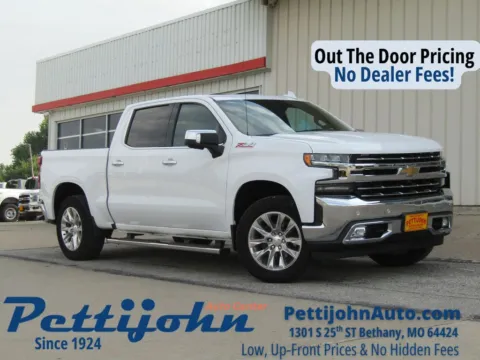 White 2019 Chevrolet Silverado 1500 LTZ for sale in Bethany, MO