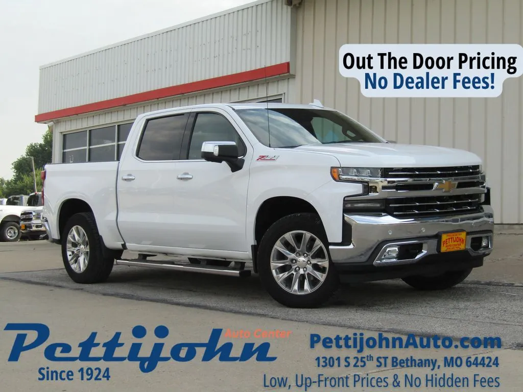 White 2019 Chevrolet Silverado 1500 LTZ for sale in Bethany, MO
