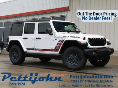 White 2026 Jeep Wrangler Willys for sale in Bethany, MO