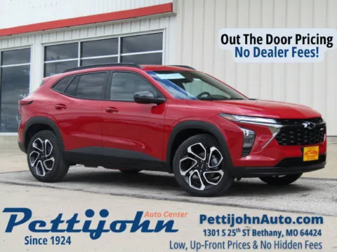 Red 2026 Chevrolet Trax 2RS for sale in Bethany, MO