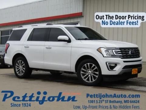 White 2018 Ford Expedition Limited for sale in Bethany, MO