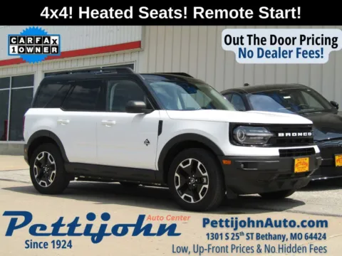 White 2021 Ford Bronco Sport Outer Banks for sale in Bethany, MO