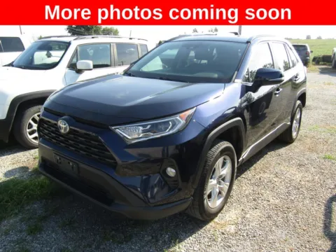 Blue 2021 Toyota RAV4 Hybrid XLE for sale in Bethany, MO