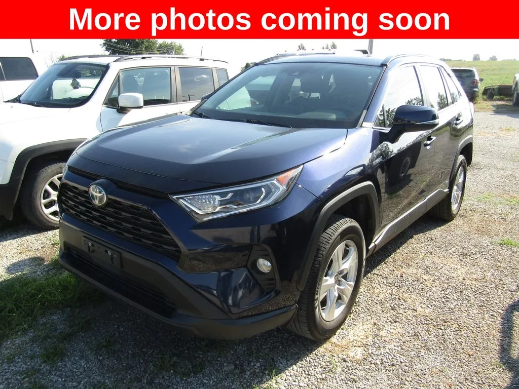 Blue 2021 Toyota RAV4 Hybrid XLE for sale in Bethany, MO