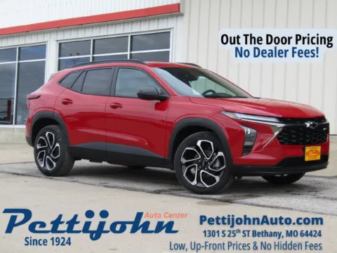 Red 2026 Chevrolet Trax 2RS for sale in Bethany, MO