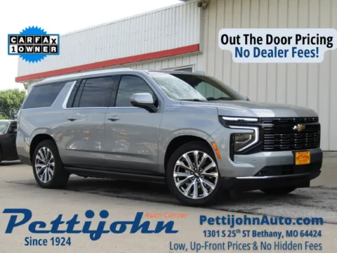 Gray 2025 Chevrolet Suburban High Country for sale in Bethany, MO