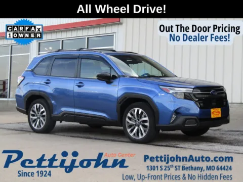 Blue 2025 Subaru Forester Hybrid Touring for sale in Bethany, MO