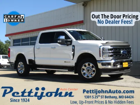 White 2024 Ford F-350SD Lariat for sale in Bethany, MO
