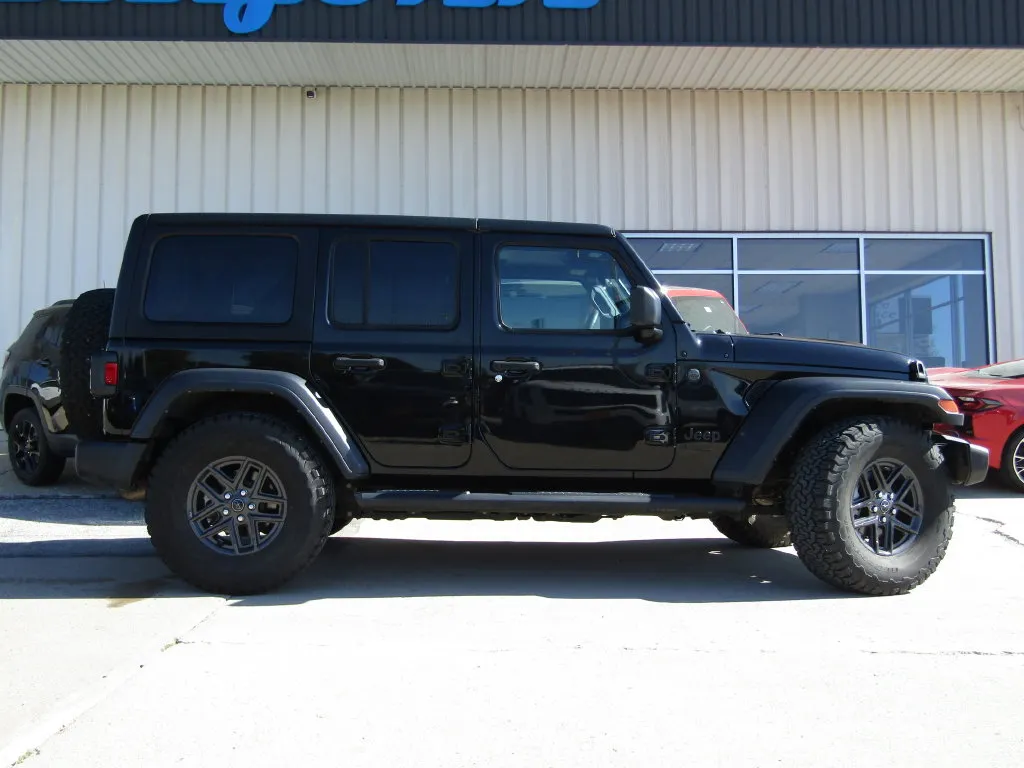 Used 2024 Jeep Wrangler 4-Door Sport S with VIN 1C4PJXDN9RW272339 for sale in Kansas City