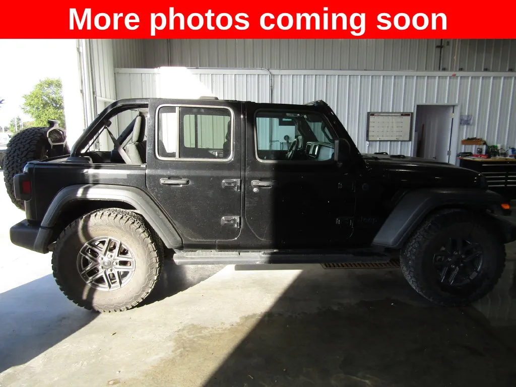 Used 2024 Jeep Wrangler 4-Door Sport S with VIN 1C4PJXDN9RW272339 for sale in Kansas City