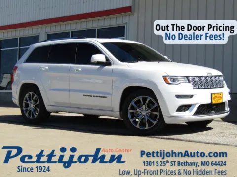 White 2021 Jeep Grand Cherokee Summit for sale in Bethany, MO