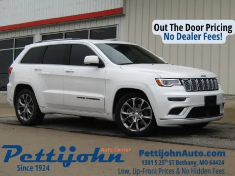 White 2021 Jeep Grand Cherokee Summit for sale in Bethany, MO