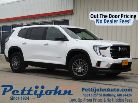 White 2025 GMC Acadia Elevation for sale in Bethany, MO