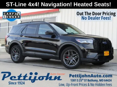 Black 2025 Ford Explorer ST-Line for sale in Bethany, MO
