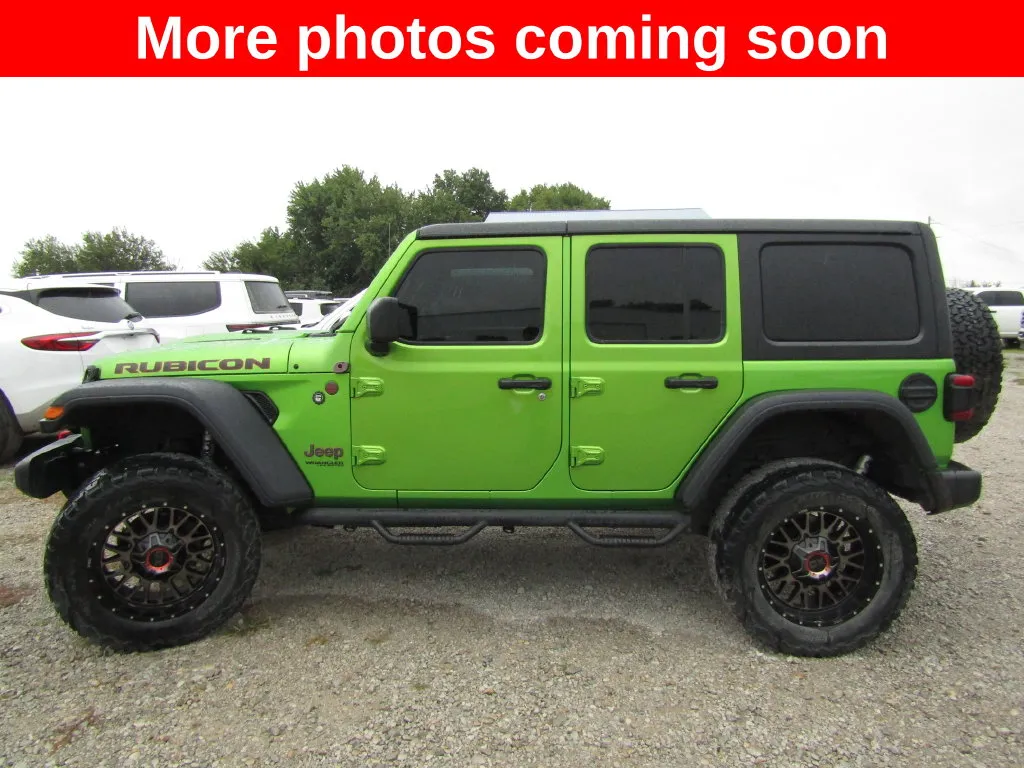 Used 2019 Jeep Wrangler Unlimited Rubicon with VIN 1C4HJXFG5KW587180 for sale in Kansas City