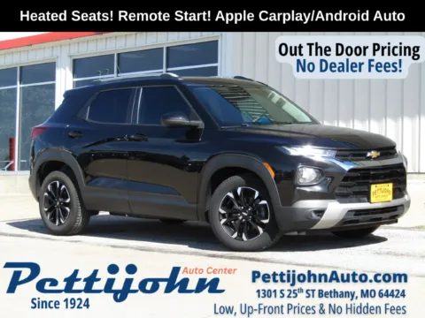 Black 2021 Chevrolet TrailBlazer LT for sale in Bethany, MO