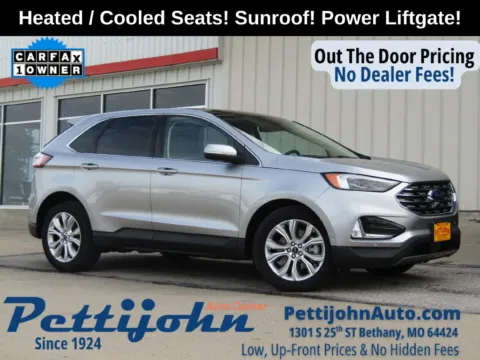 Silver 2020 Ford Edge Titanium for sale in Bethany, MO