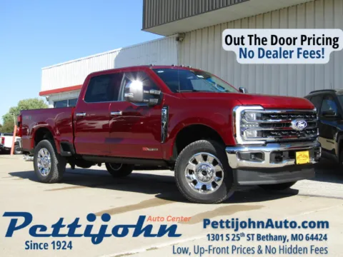Red 2027 Ford F-350SD Lariat for sale in Bethany, MO
