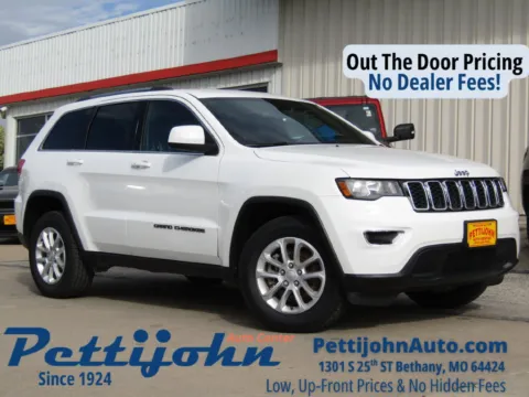 White 2021 Jeep Grand Cherokee Laredo X for sale in Bethany, MO