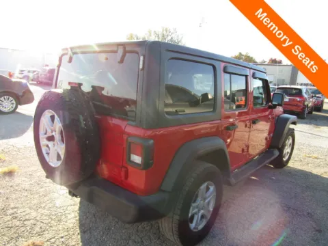 More photos of 2021 Jeep Wrangler Unlimited Sport RHD at Pettijohn Auto Center, MO