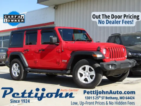 Red 2021 Jeep Wrangler Unlimited Sport RHD for sale in Bethany, MO