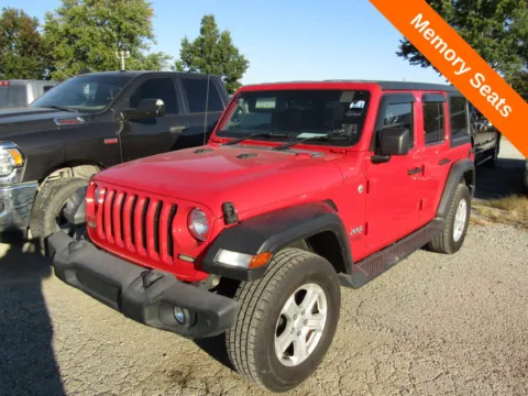 Red 2021 Jeep Wrangler Unlimited Sport RHD for sale in Bethany, MO