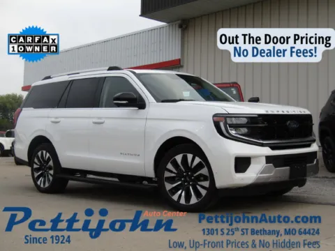 White 2025 Ford Expedition Platinum for sale in Bethany, MO