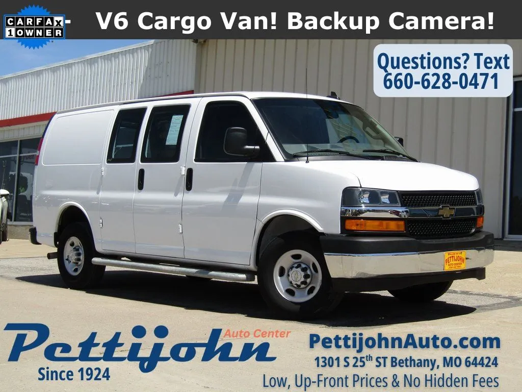 Used 2023 Chevrolet Express Cargo Work Van with VIN 1GCWGAFP9P1127107 for sale in Kansas City