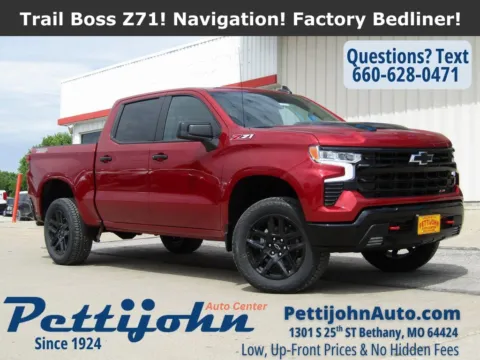 Red 2025 Chevrolet Silverado 1500 LT Trail Boss for sale in Bethany, MO