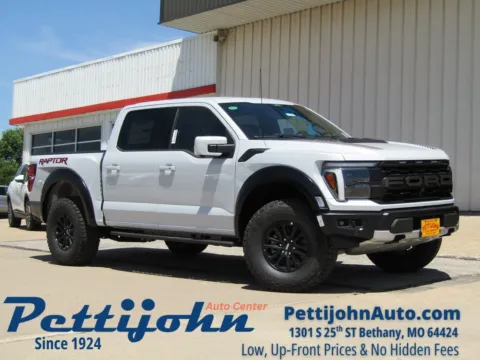 White 2025 Ford F-150 Raptor for sale in Bethany, MO