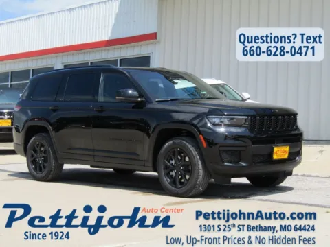 Black 2025 Jeep Grand Cherokee L Altitude X for sale in Bethany, MO