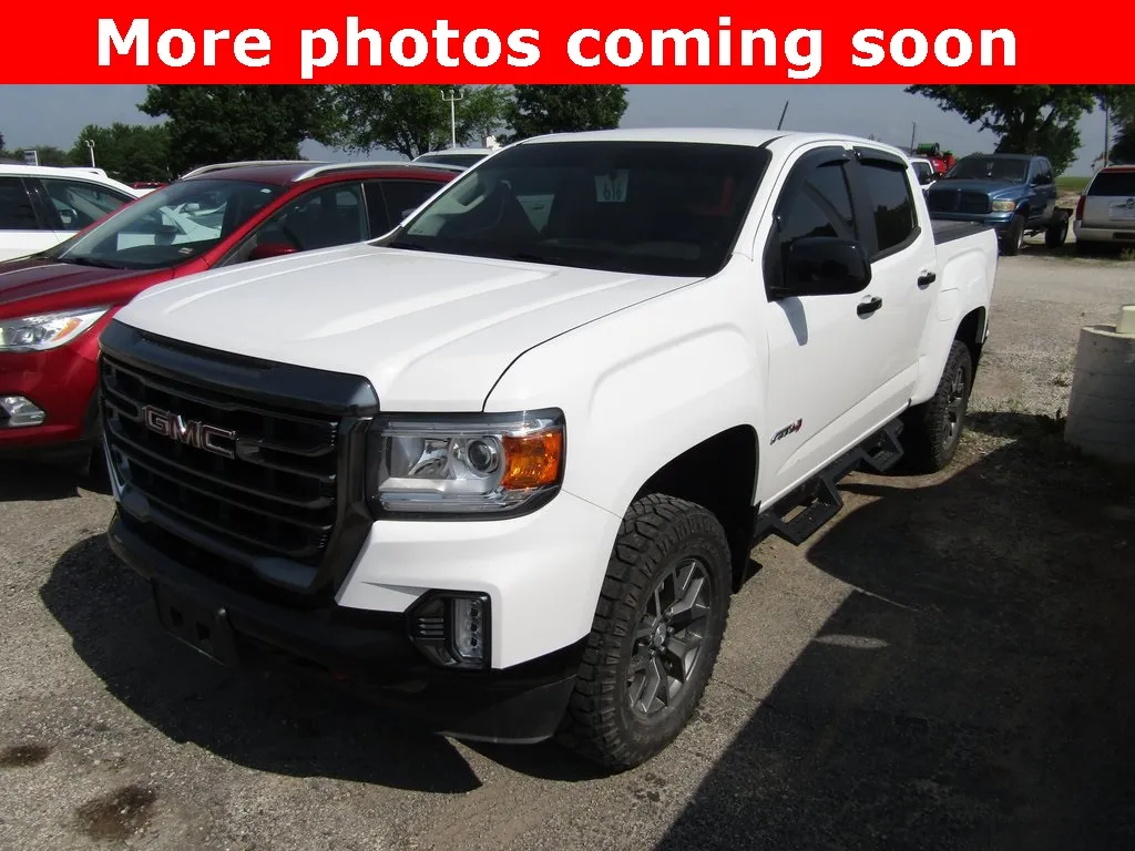 Used 2022 GMC Canyon AT4 with VIN 1GTG6FEN7N1223142 for sale in Kansas City