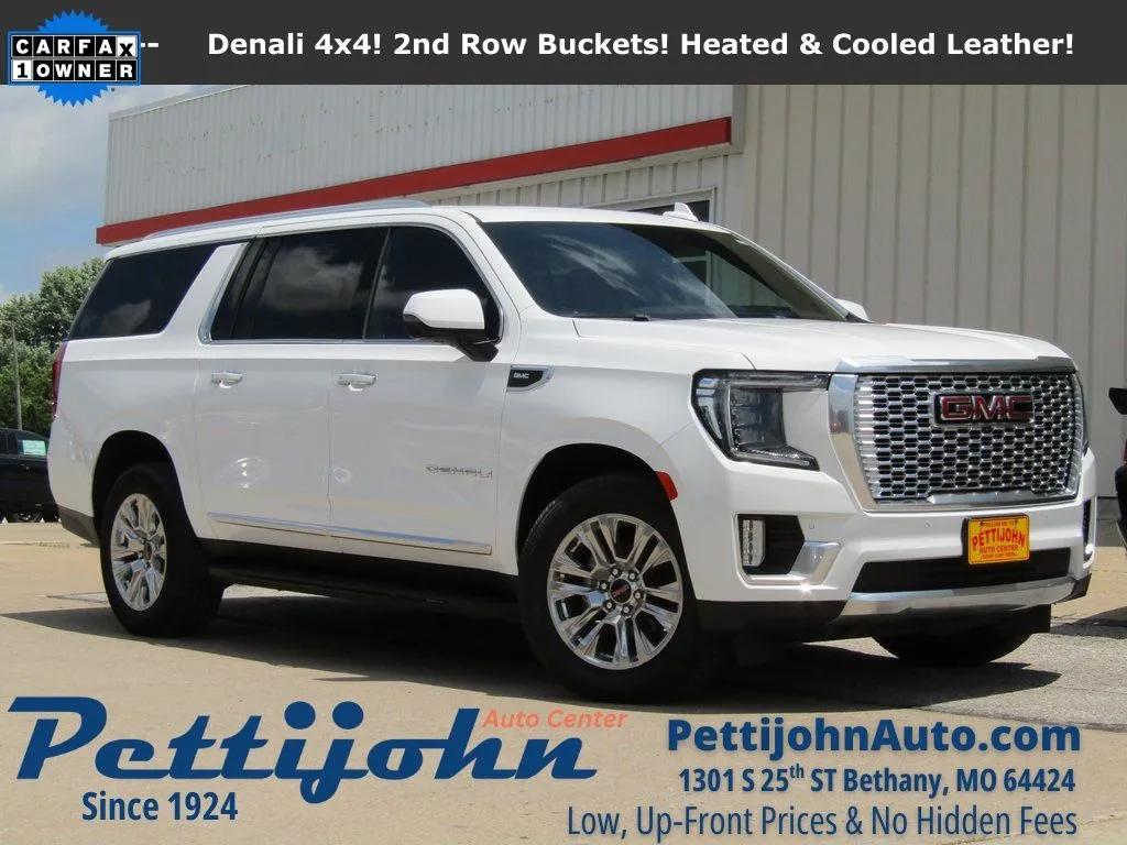 Used 2023 GMC Yukon XL Denali with VIN 1GKS2JKL1PR301063 for sale in Kansas City