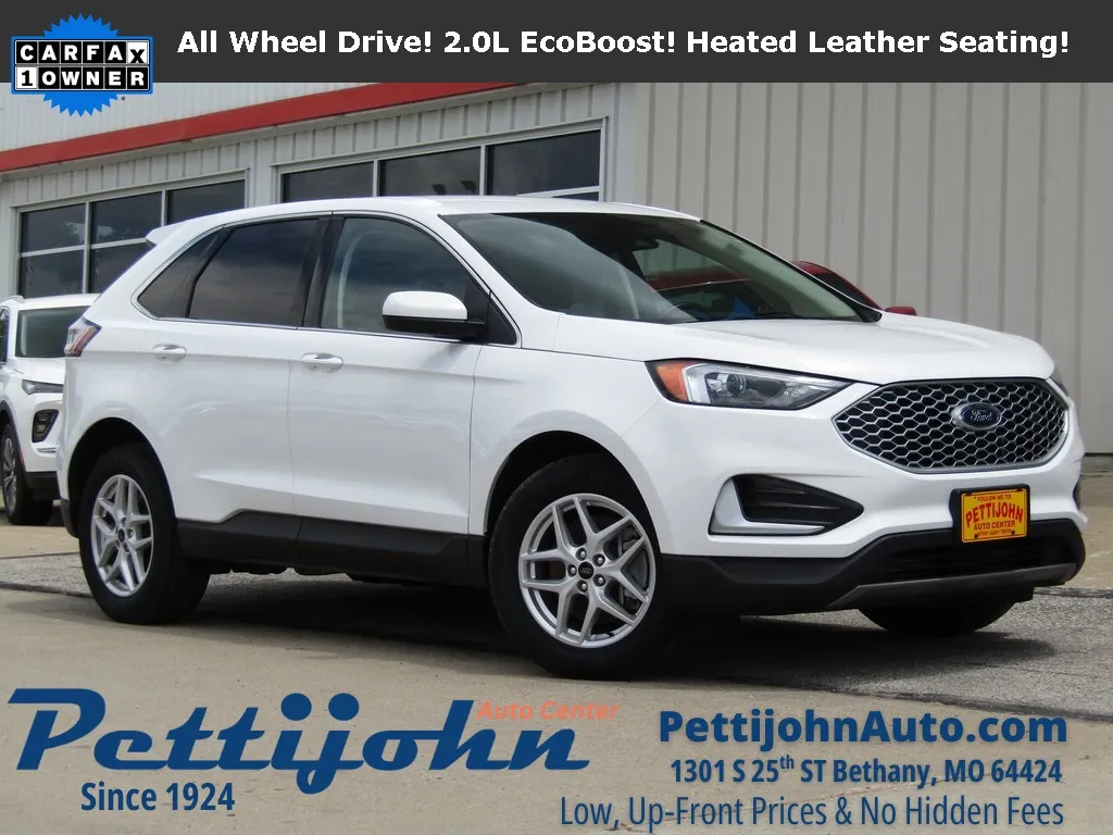White 2024 Ford Edge SEL for sale in Bethany, MO
